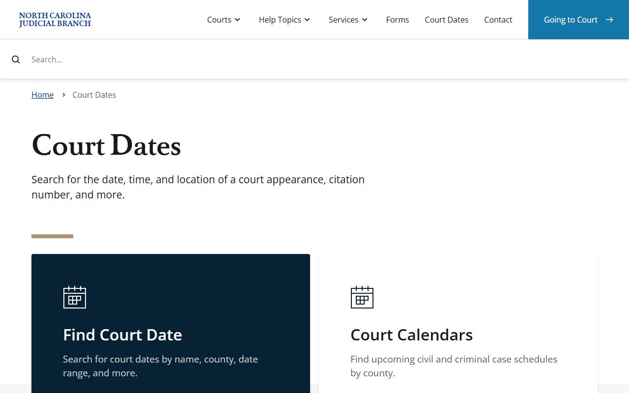 Clay County court dockets court date lookup