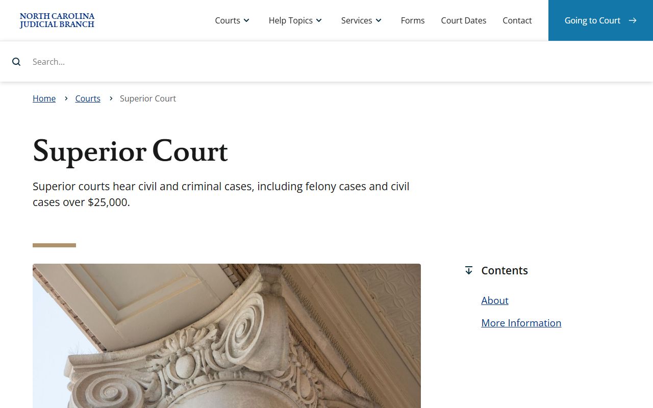 Clay County court records Superior Court overview